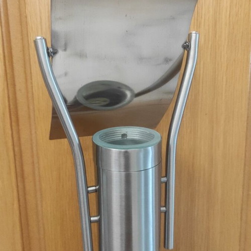 Linea Verdace Albat outdoor stainless steel lamp post 90cm new