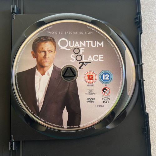 James Bond Quantum of Solace 2DVD special edition used with English subtitles
