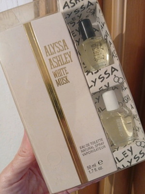 Alyssa Ashley White Musk gift set new, 50 ml eau de toilette