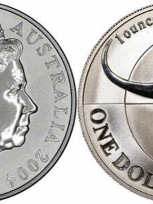 Νόμισμα Australia 1 oz 999 Fine Silver 2004 μεταχειρισμένο