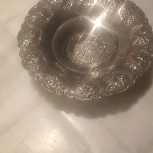 Silver-plated utensils used for serving or decoration
