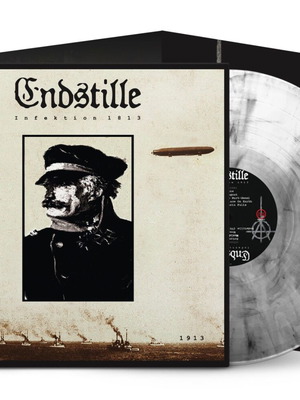 Endstille Infektion 1813 vinyl LP new, white marbled, limited edition 500 copies