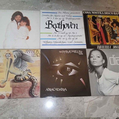 LP used, various albums