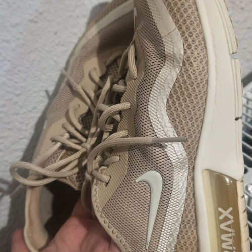 Nike Air Max women's used shoes size 38 beige