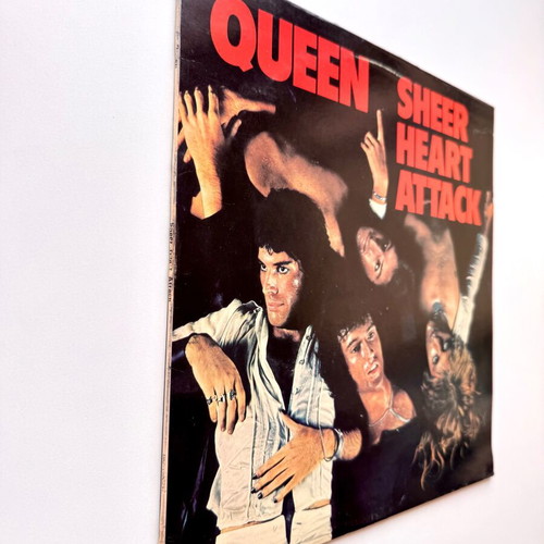 Queen Sheer Heart Attack LP used, Greek reissue 80s