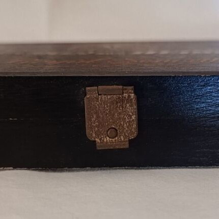Benson & Hedges Royal Señoritas cigar box used, wooden, 1950s