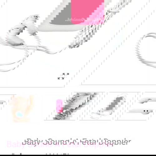 Ръчно устройство Doppler за ембриони Baby Pocket Fetal Doppler