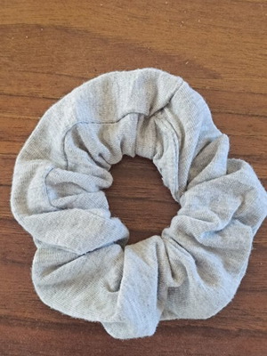 Scrunchies γκρι σαν καινούργιο