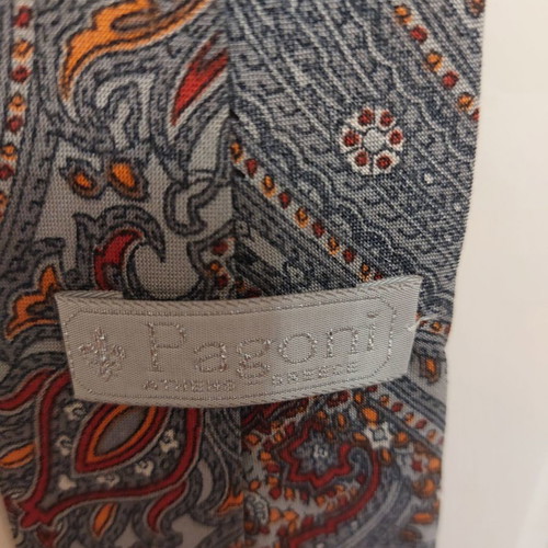 Pagoni tie used with minor wear inside