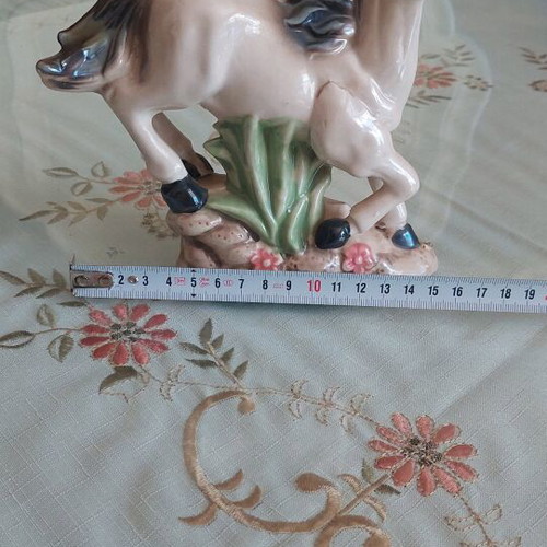 Porcelain horse decoration 15 cm like new