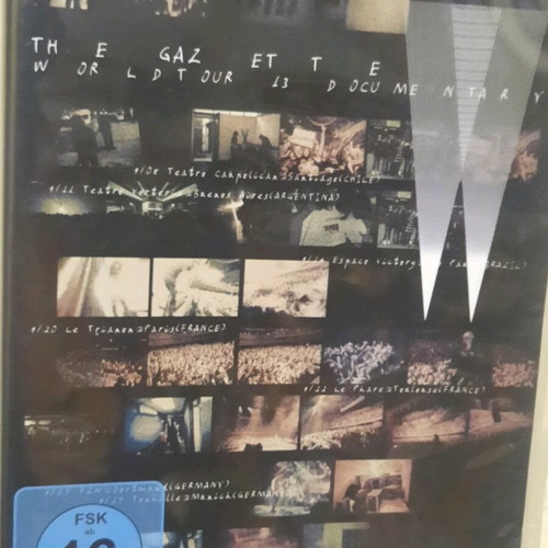 The Gazette DVD 2013 World Tour like new, metal