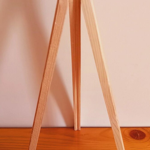 Wooden tabletop easel like new, A-frame design