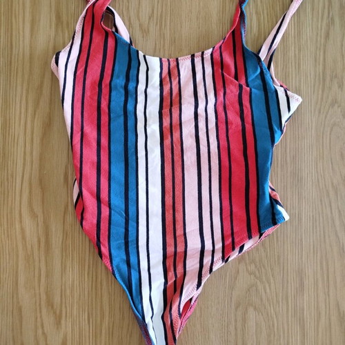 Bershka colorful summer bodysuit like new, size M