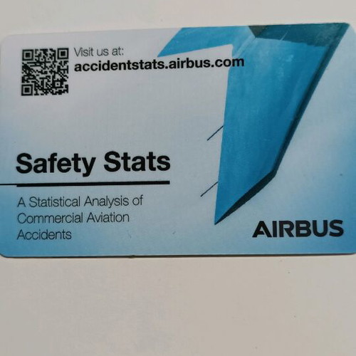 Airbus Pilot Safety Cards set like new, official training material