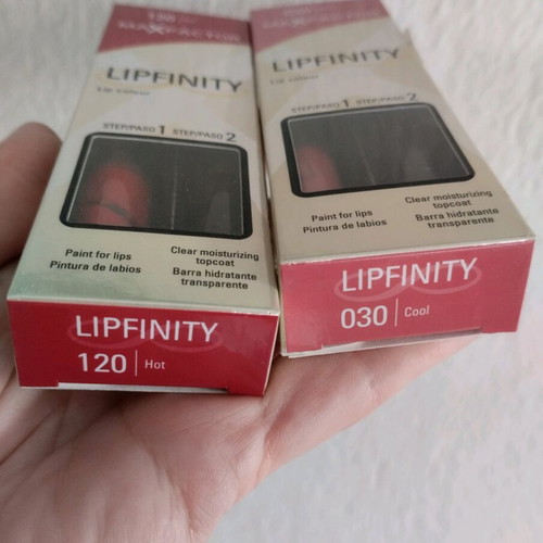 Max Factor Lipfinity set of 2 new