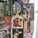 Board games like new, individual or full set