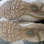 Nike Airmax 97 άσπρα μεταχειρισμένα No 42.5 γνήσια