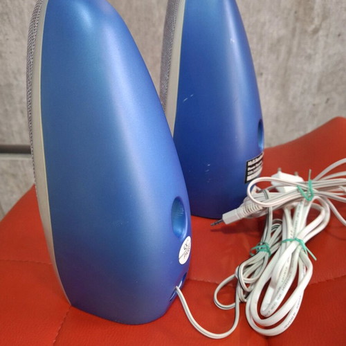 Computer speakers used, functional in very good condition