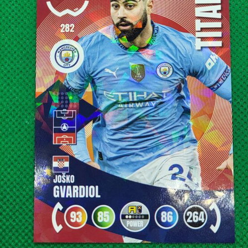Gvardiol 282 Titan Adrenalyn XL Panini FIFA Club World Cup 2025 card new