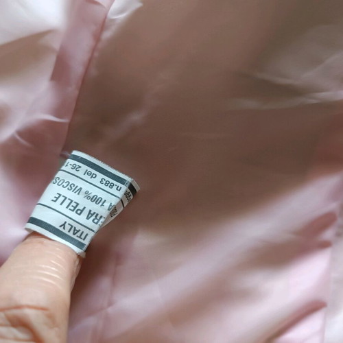 Italian Sandro Ferrone jacket new, pink, size M