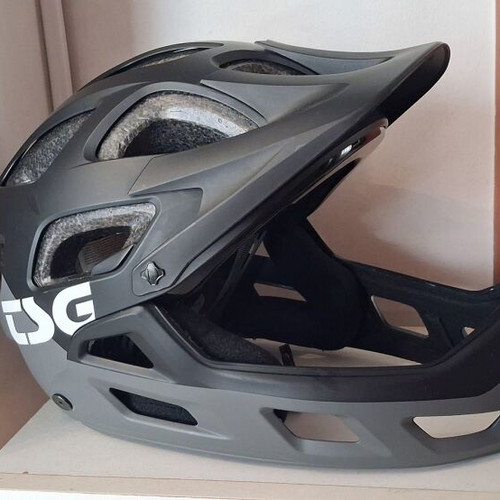 TSG Seek Mountain Bike Helmet Like New, Grey