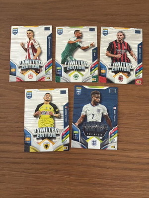 Panini FIFA 2026 cards used, pack of 200 with Limited Edition and Fans' Favourite