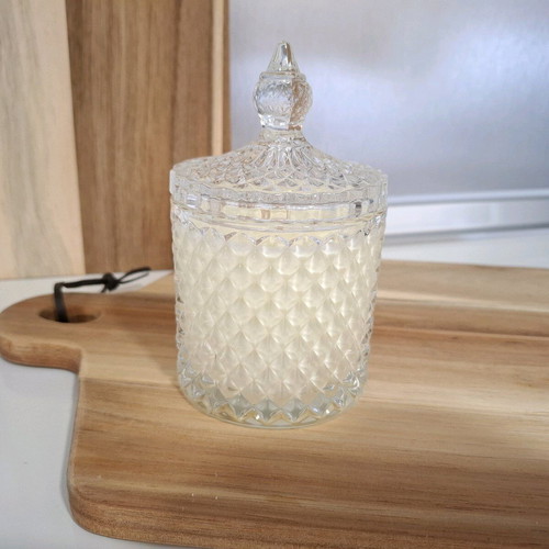 Scented Candle from Mount Athos New in Glass Container with Lid