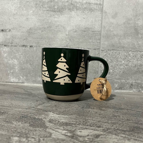 Ceramic mug Christmas tree new