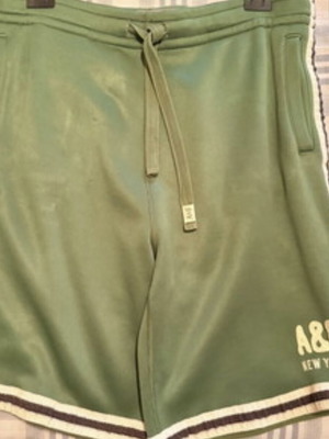 Βερμούδα Abercrombie μεταχειρισμένη, φαρδύ μοντέλο, πράσινη