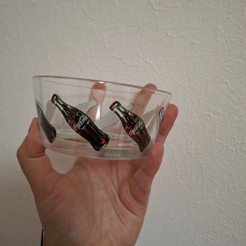Collectible Coca Cola ice cream bowls like new, set of 4