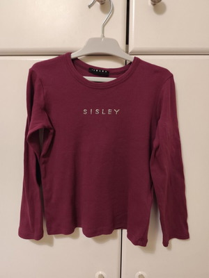 Sisley блуза с дълъг ръкав за 5-6 години