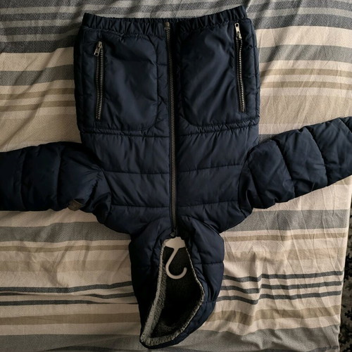 Children's thick jacket United colours of Benetton like new, blue
