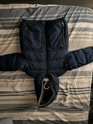 Children's thick jacket United colours of Benetton like new, blue