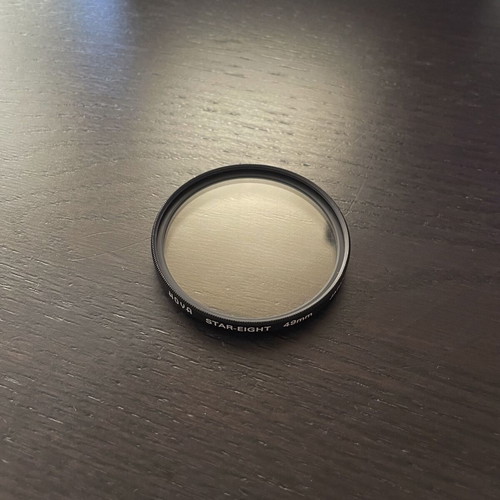 Hoya Star-Eight 49mm vintage lens filter like new