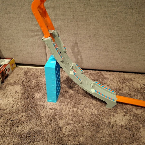 Hot Wheels tracks used, pack of 3 pieces