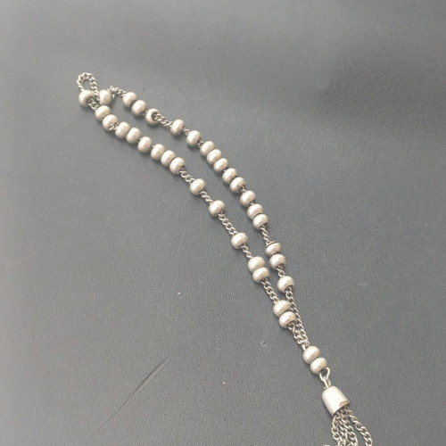 Vintage metal worry beads used