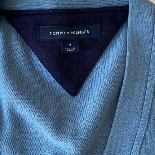 Tommy Hilfiger men's cardigan like new, blue, size M