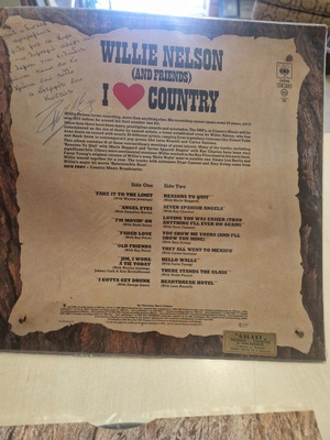 Willie Nelson (And Friends) Galaxy Country Series LP μεταχειρισμένο