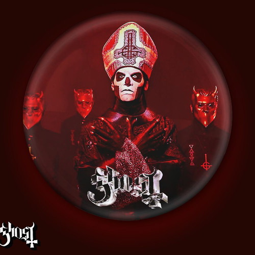 Ghost pin set new, 5 pieces