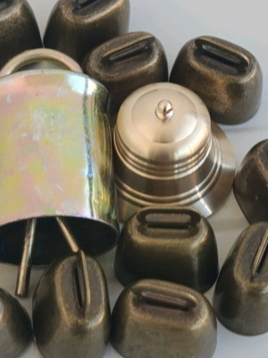 Bronze bells new, pack of 15, melodic sound