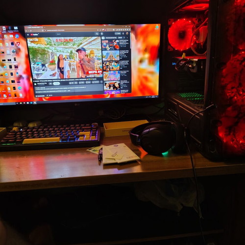 Gaming PC with Intel i5 7400 and RX 580 Nitro 8GB