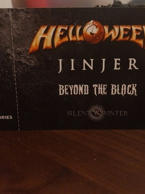 Helloween Hard Copy Ticket 2023 Release Athens New