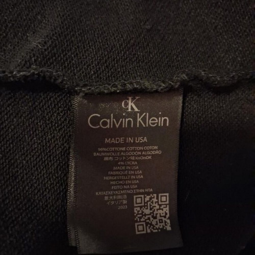 Calvin Klein women's black hoodie, size L