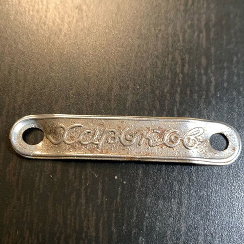 Used metal part from old Kharkob bicycle