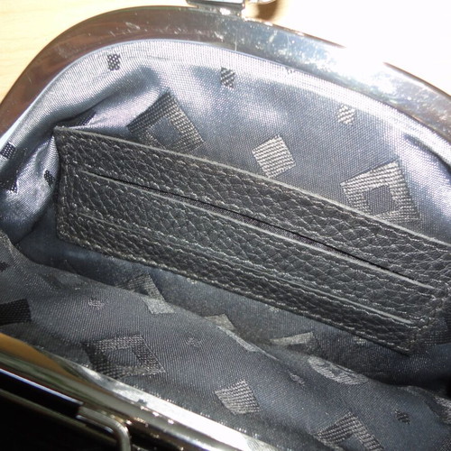 Adax women's wallet made of genuine leather like new, black