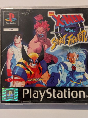 X-Men VS. Street Fighter PlayStation near mint, PAL version