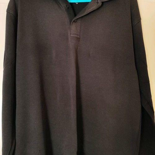 Men's shirt used, size L, black