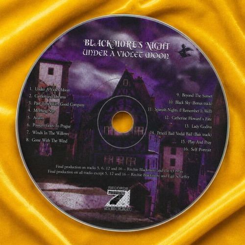 Blackmore's Night Under A Violet Moon CD album new, 1999 folk rock