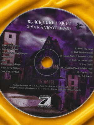 Blackmore's Night Under A Violet Moon CD album new, 1999 folk rock