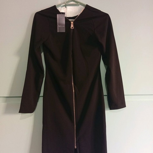 Italian Black eDrehi Dress L new, with zipper